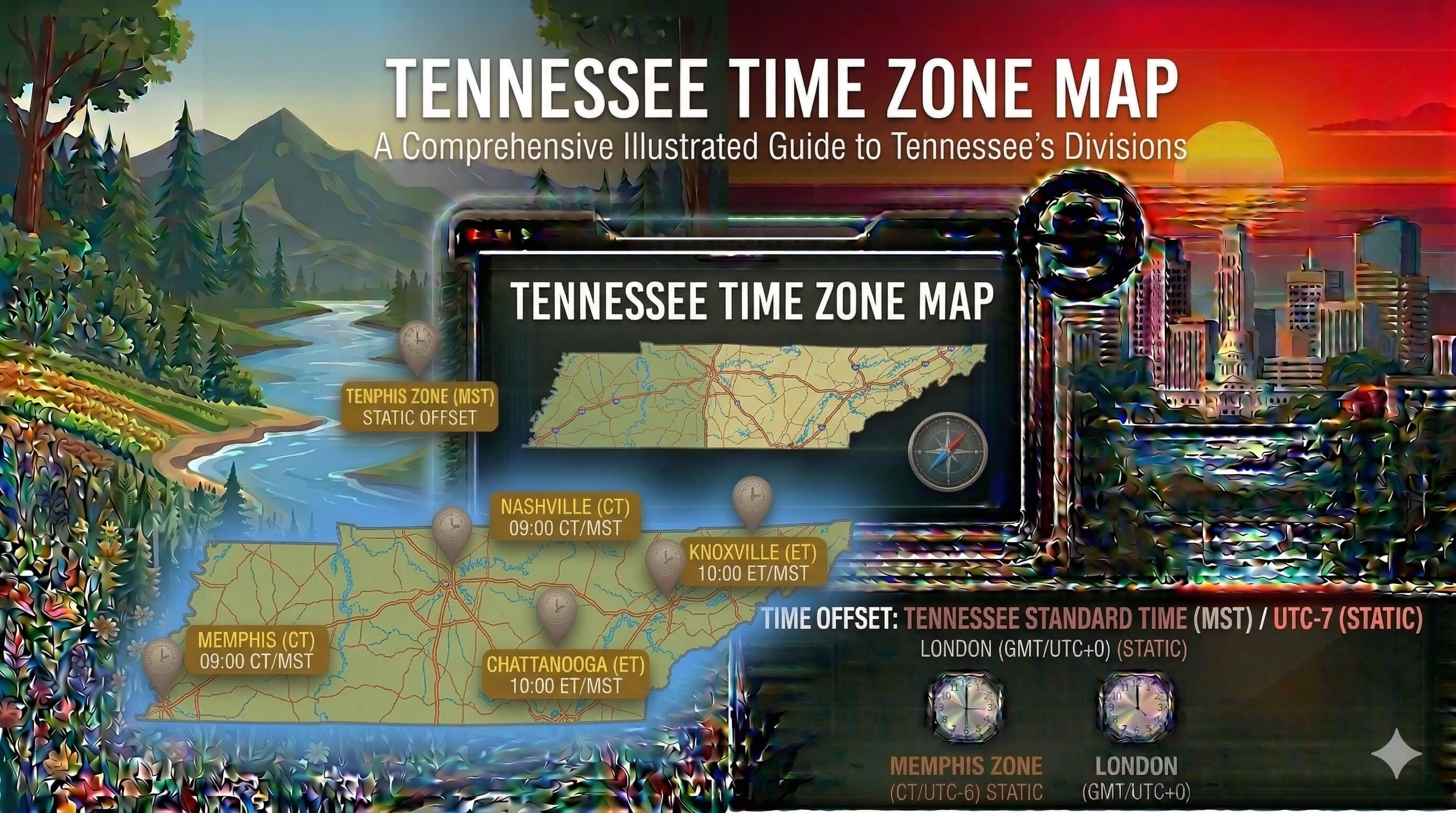 Tennessee time zone