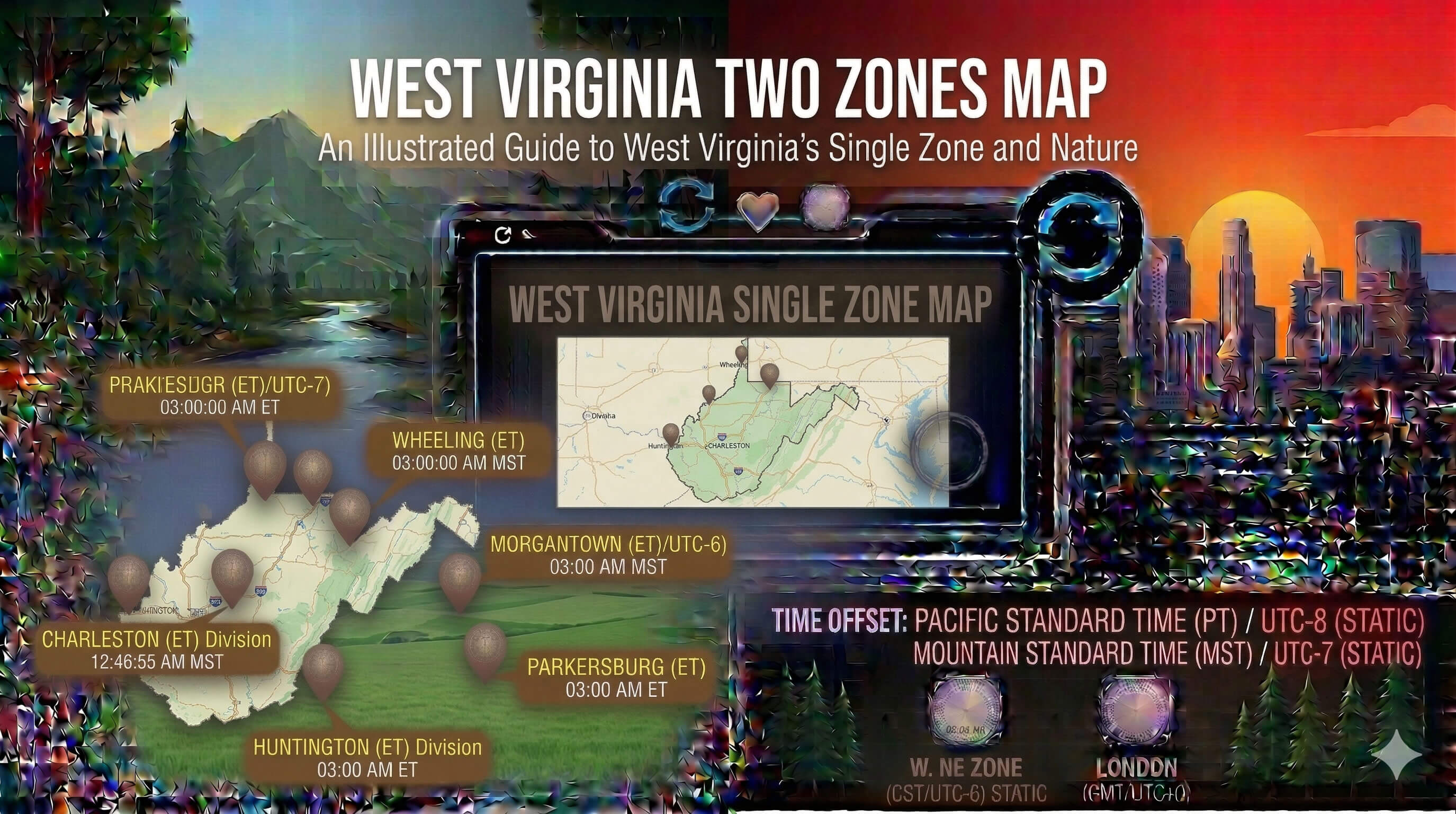 West Virginia time zone