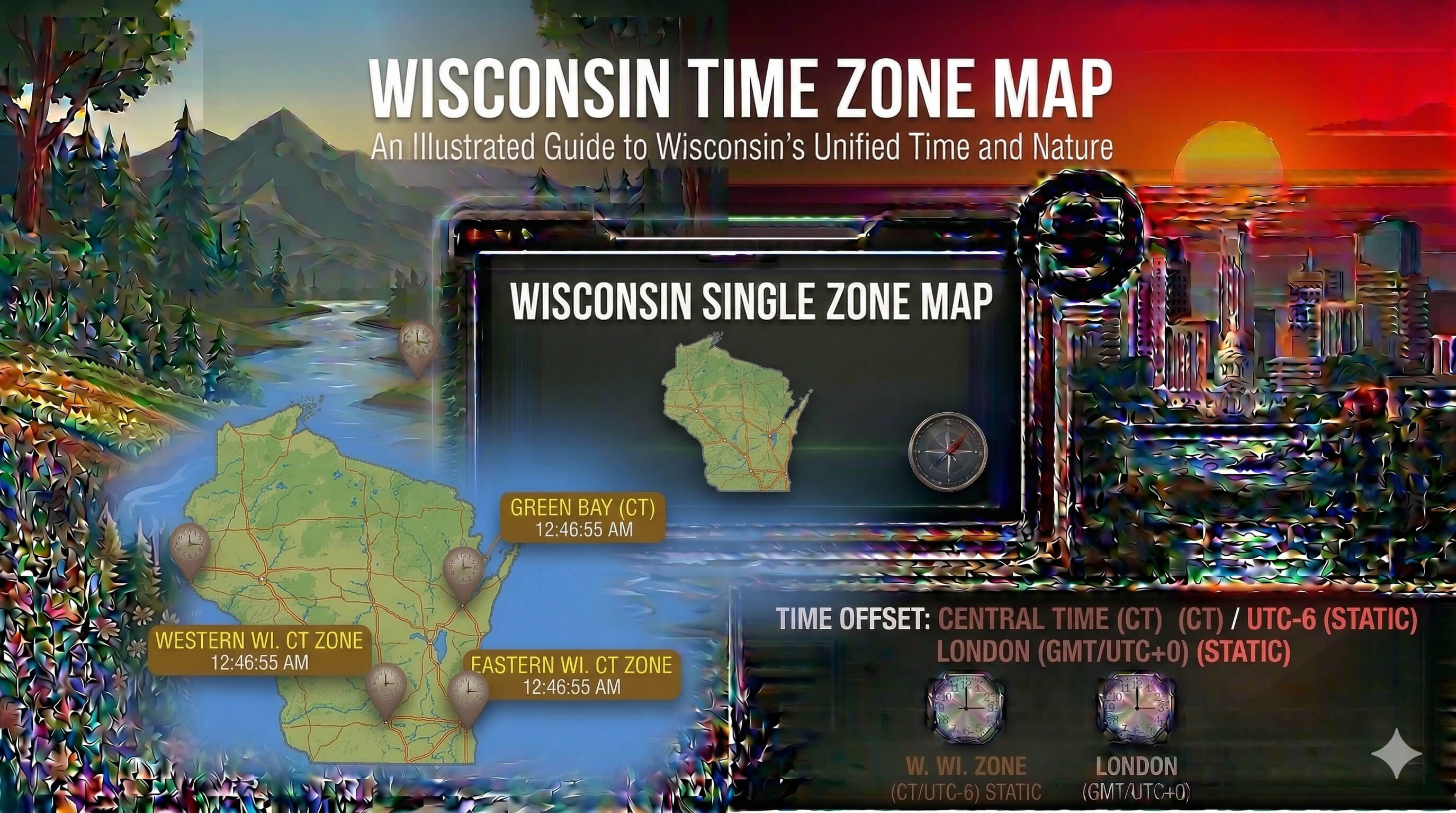 Wisconsin time zone