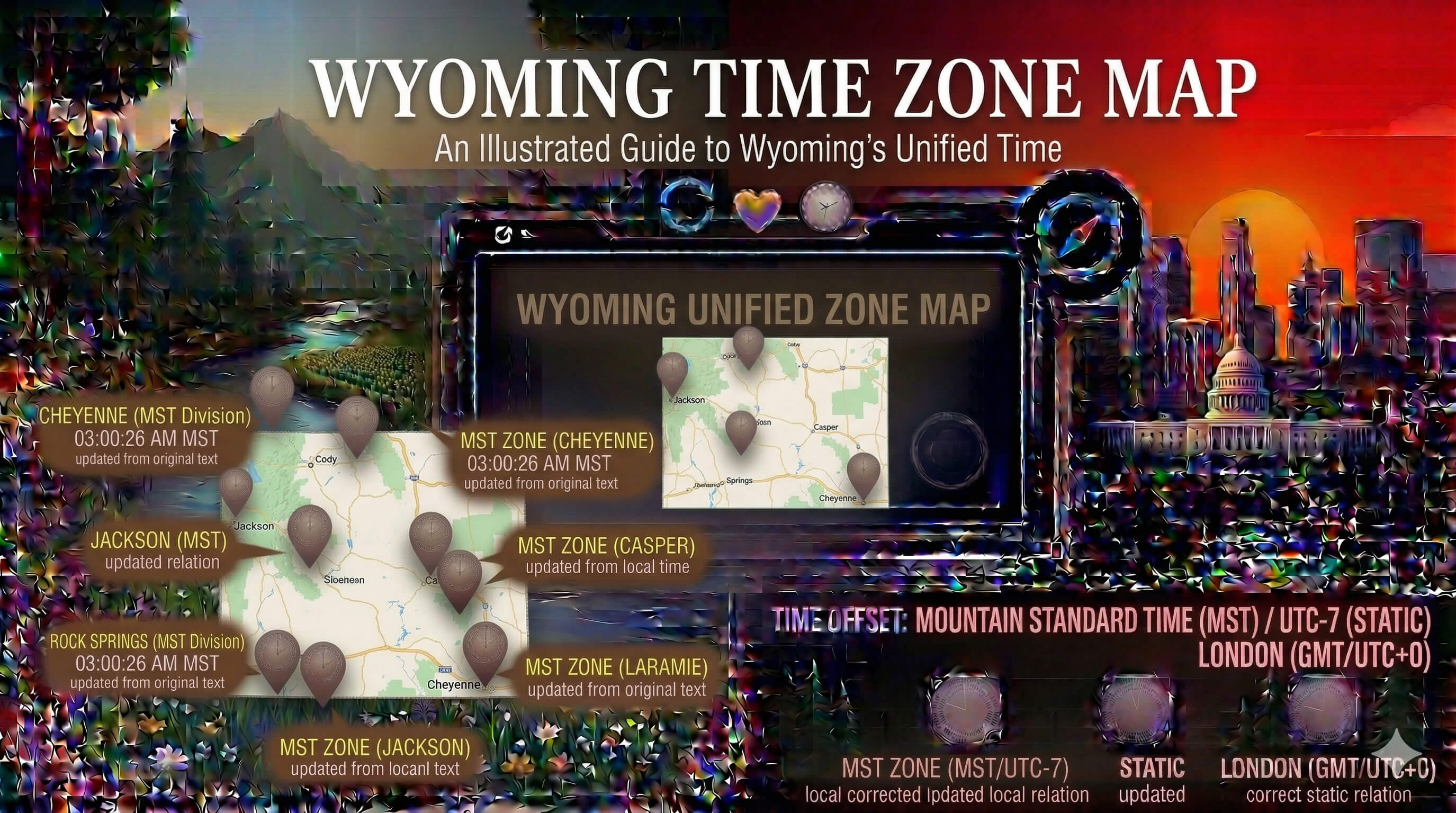 Wyoming time zone