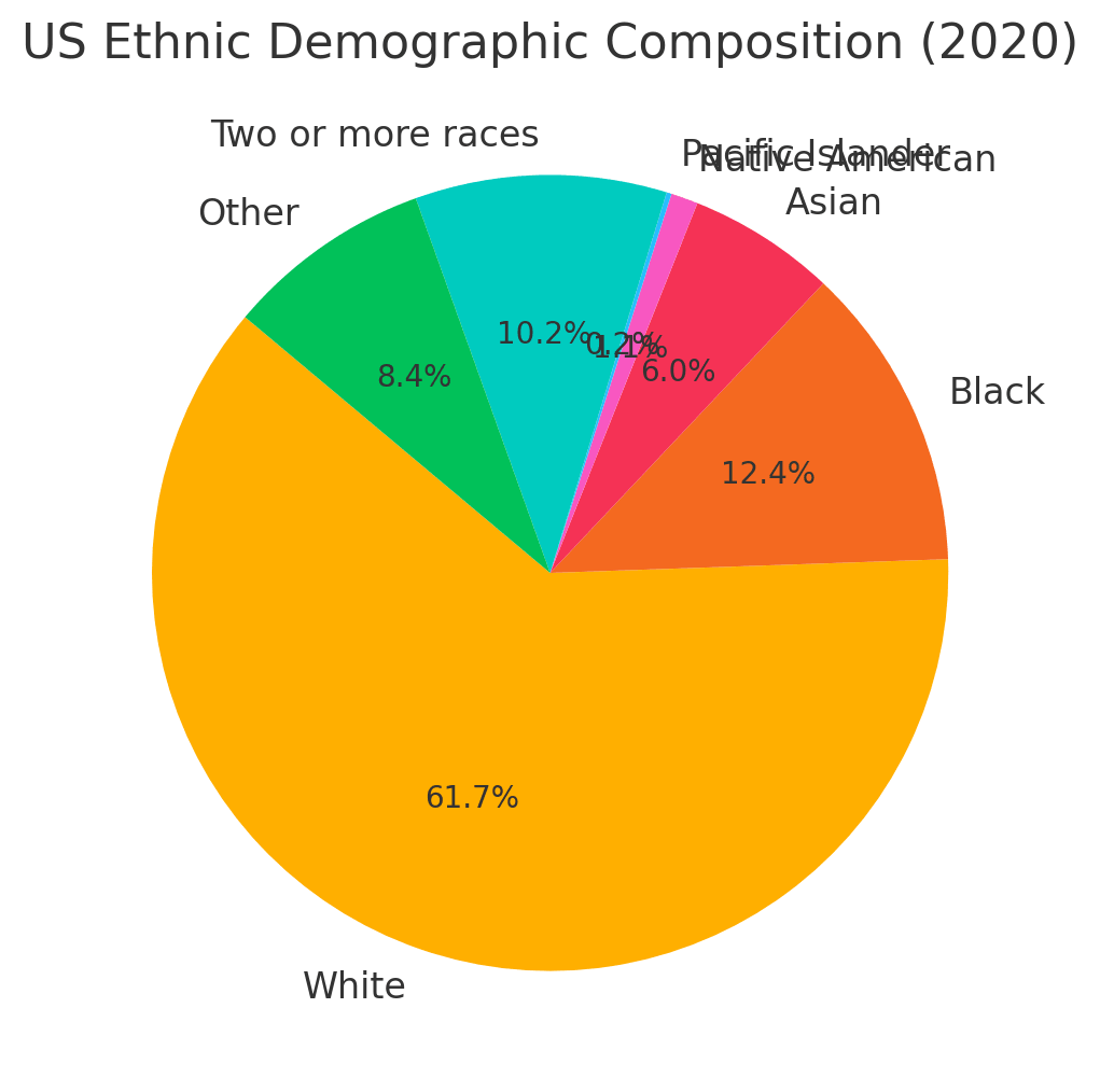 United States ethnic demographic composition