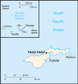 American Samoa Maps