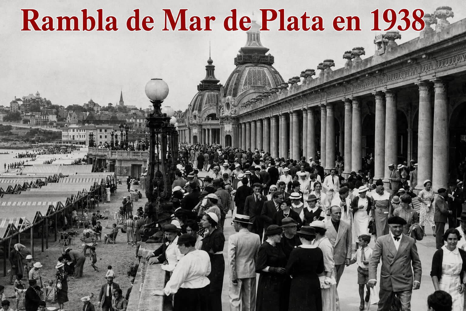Mar del Plata Argentina historic Rambla 1938