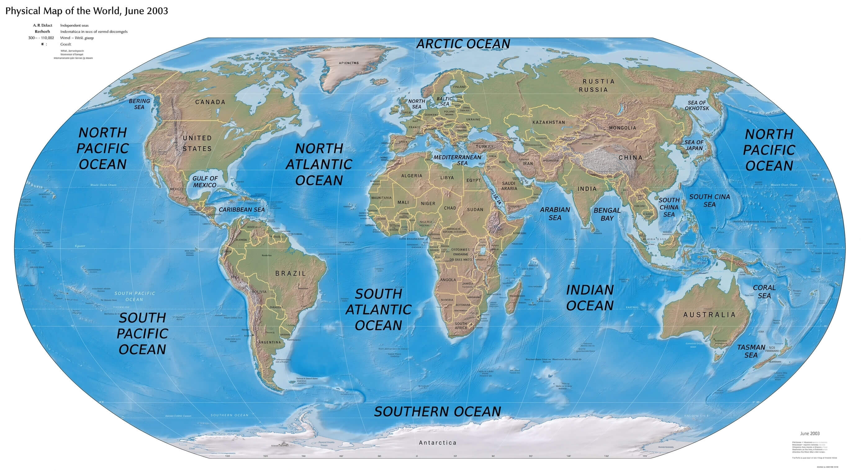 General World map