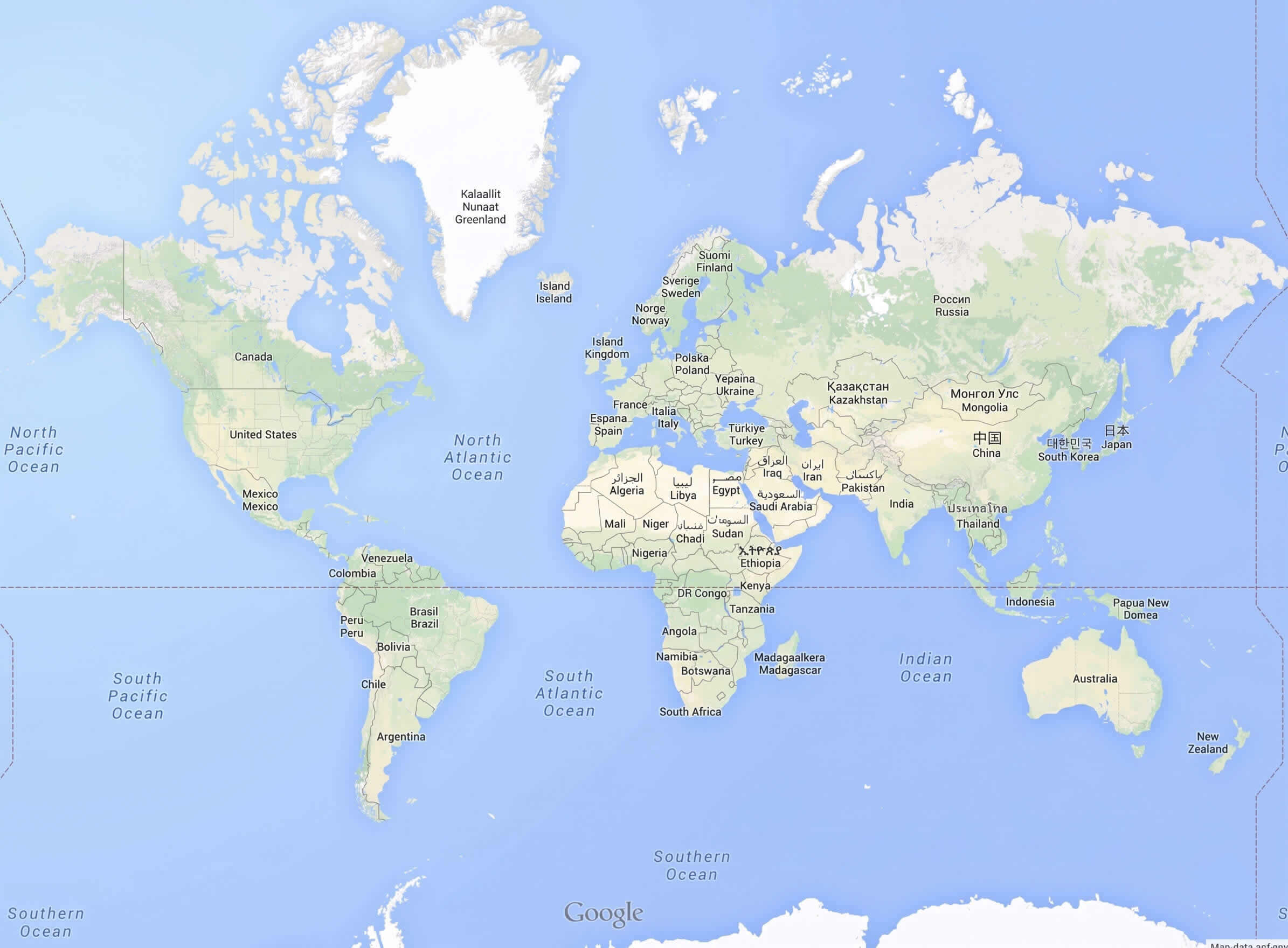 Maps of the World