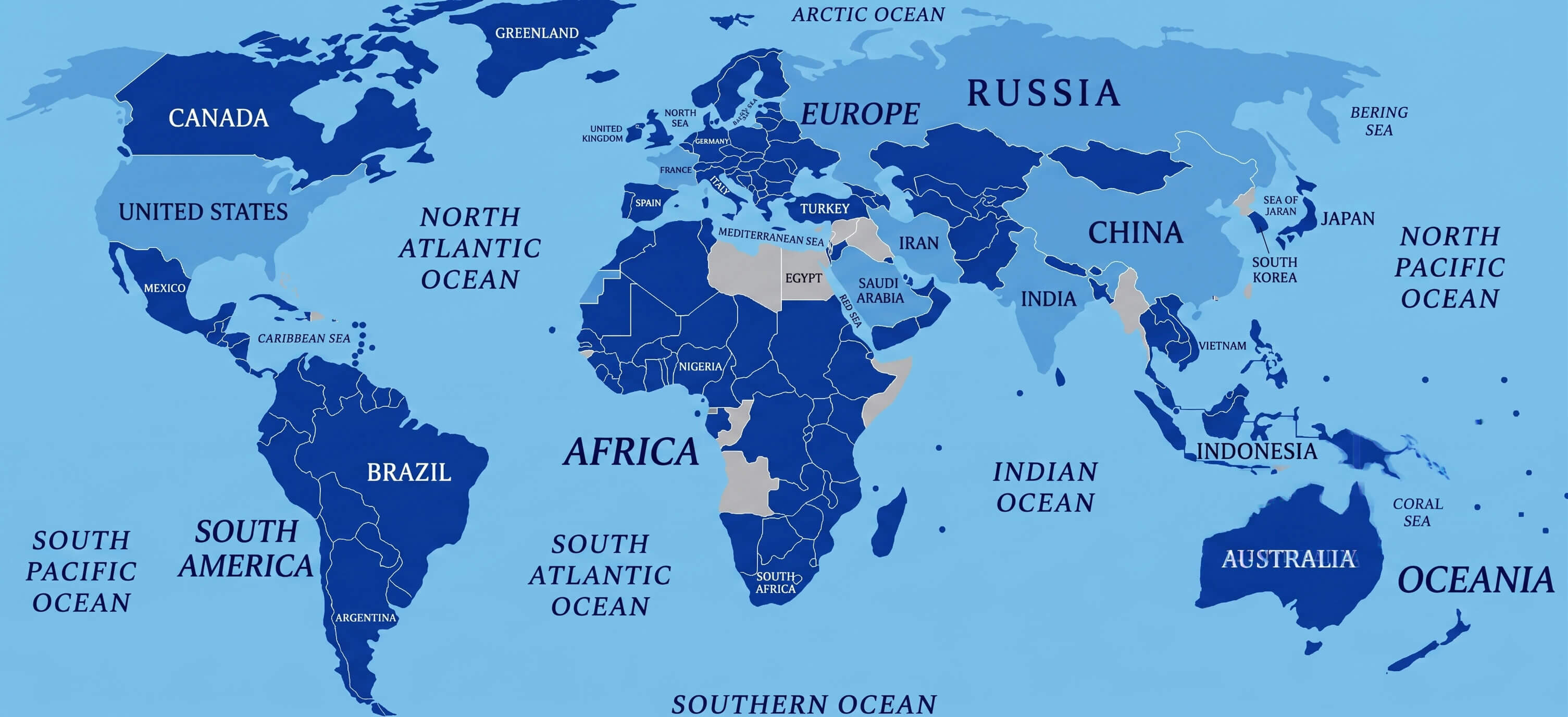 World chemical weapons map