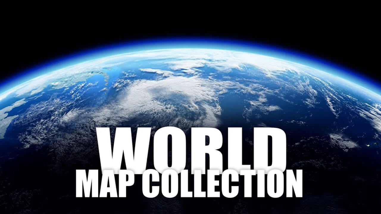 World map collection cover