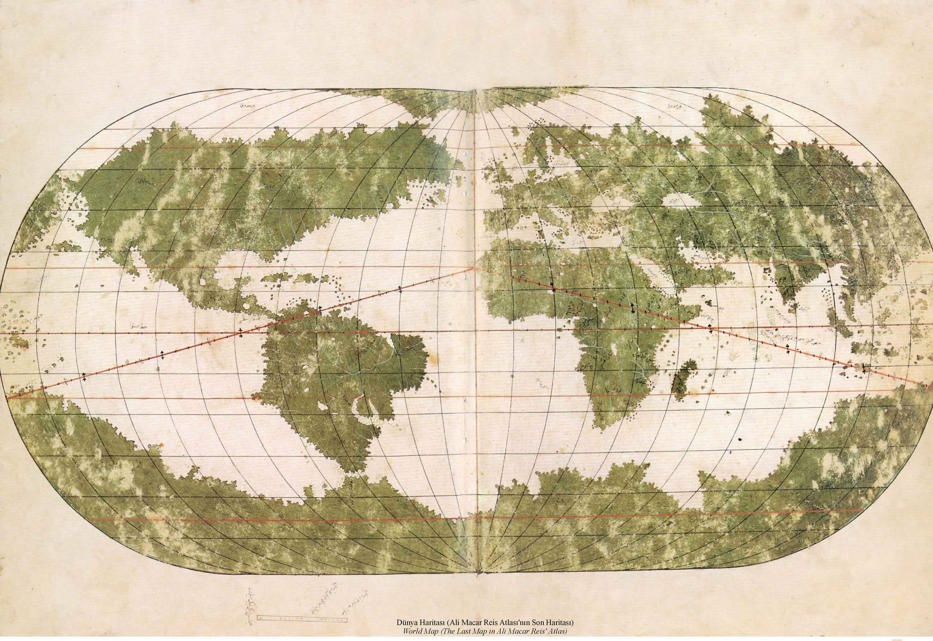 Ali Macar Reis World map