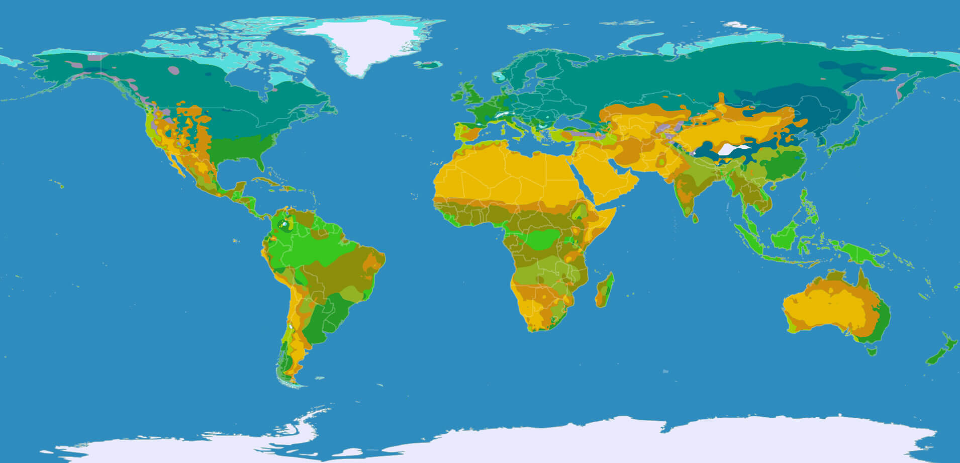 Download World climate map
