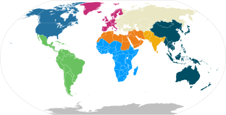 Wikimedia foundation funds regions map