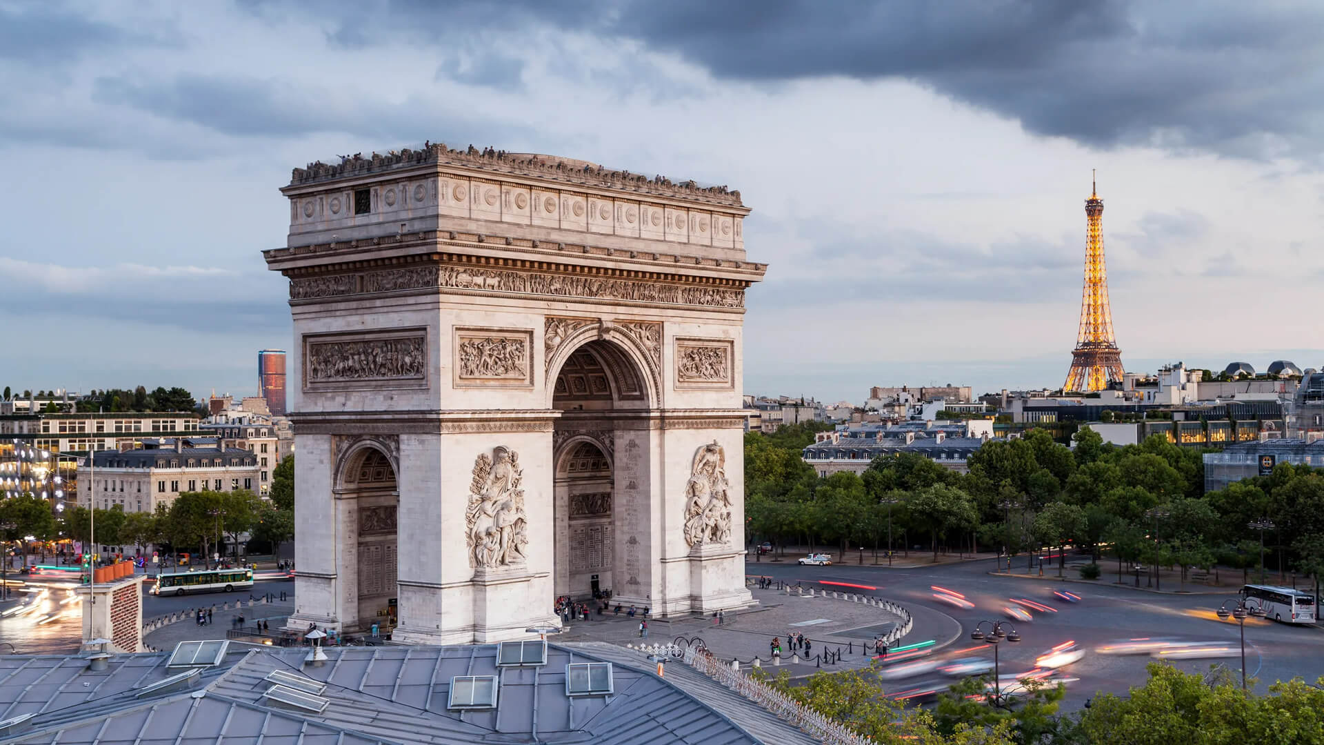 Arc de Triomphe in Paris