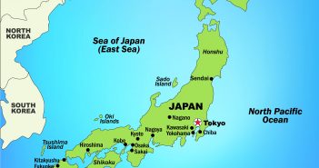 Detailed Map of Japan
