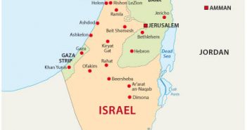 Map of Israel Israel National Map