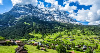 Grindelwald Landscape Switzerland