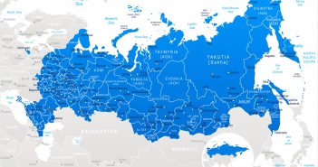 Russia Travel Map