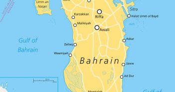 Bahrain Map bahrain political map