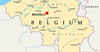 Map of Belgium Belgium Political Map