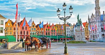 Belgium Grote Markt Square, Brugge
