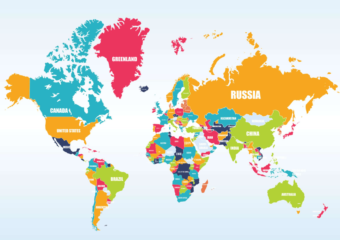 Map of World - Guide of the World