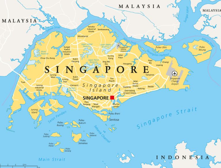 Singapore map