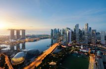 Singapore business district