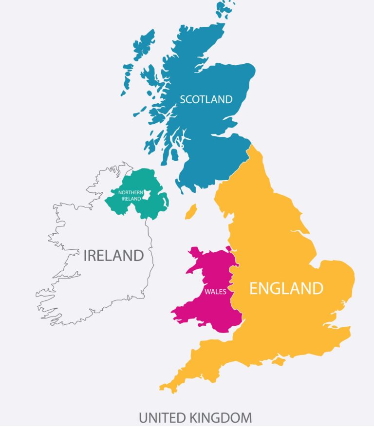 UK map