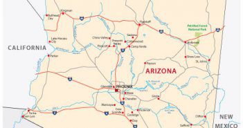 Arizona Road Map