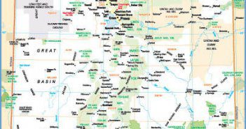 Utah State Map