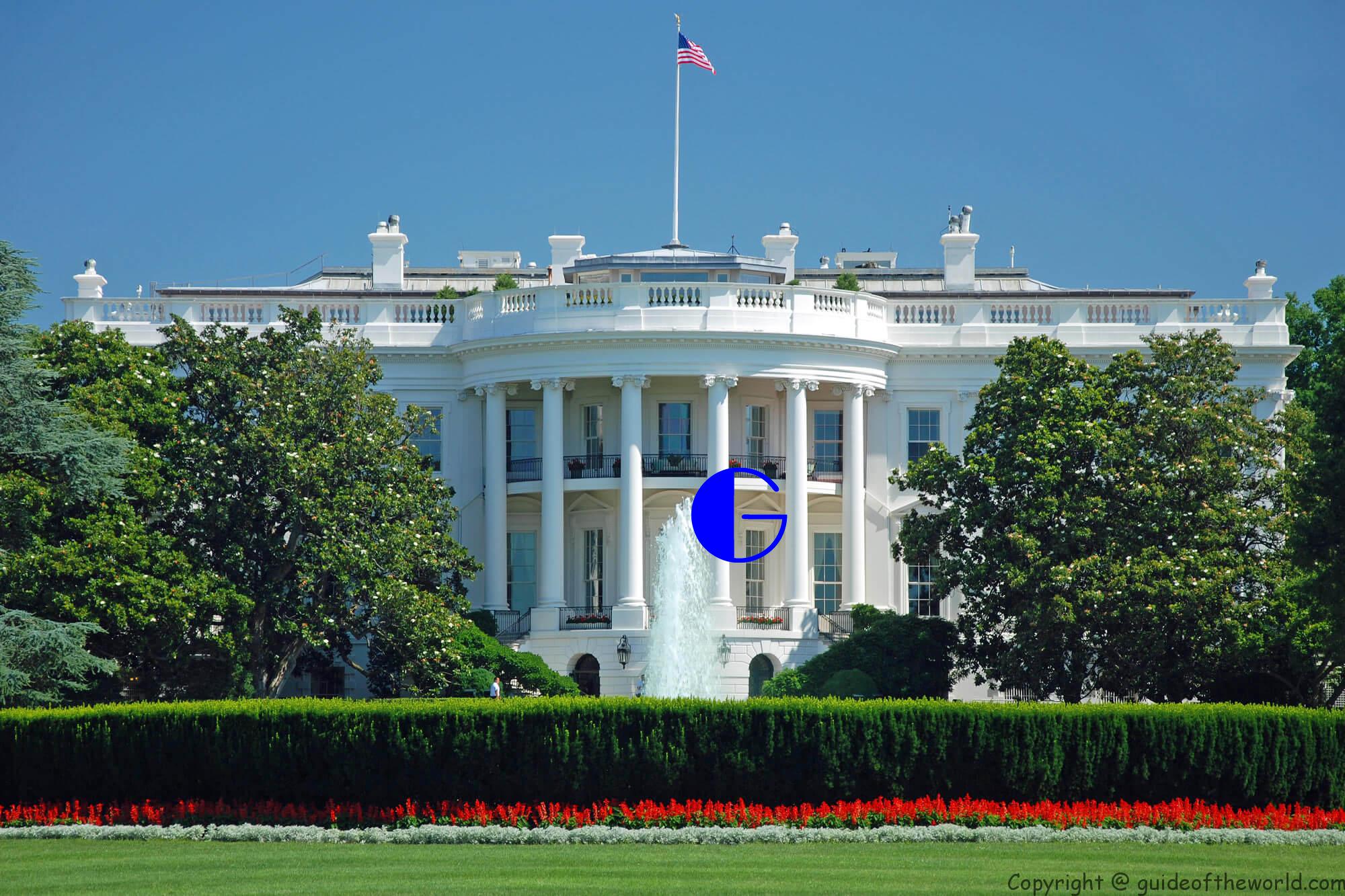 White House in Washington DC