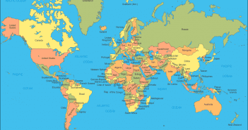 Maps of the World political map of the world