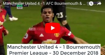 Manchester United 4 - 1 Bournemouth