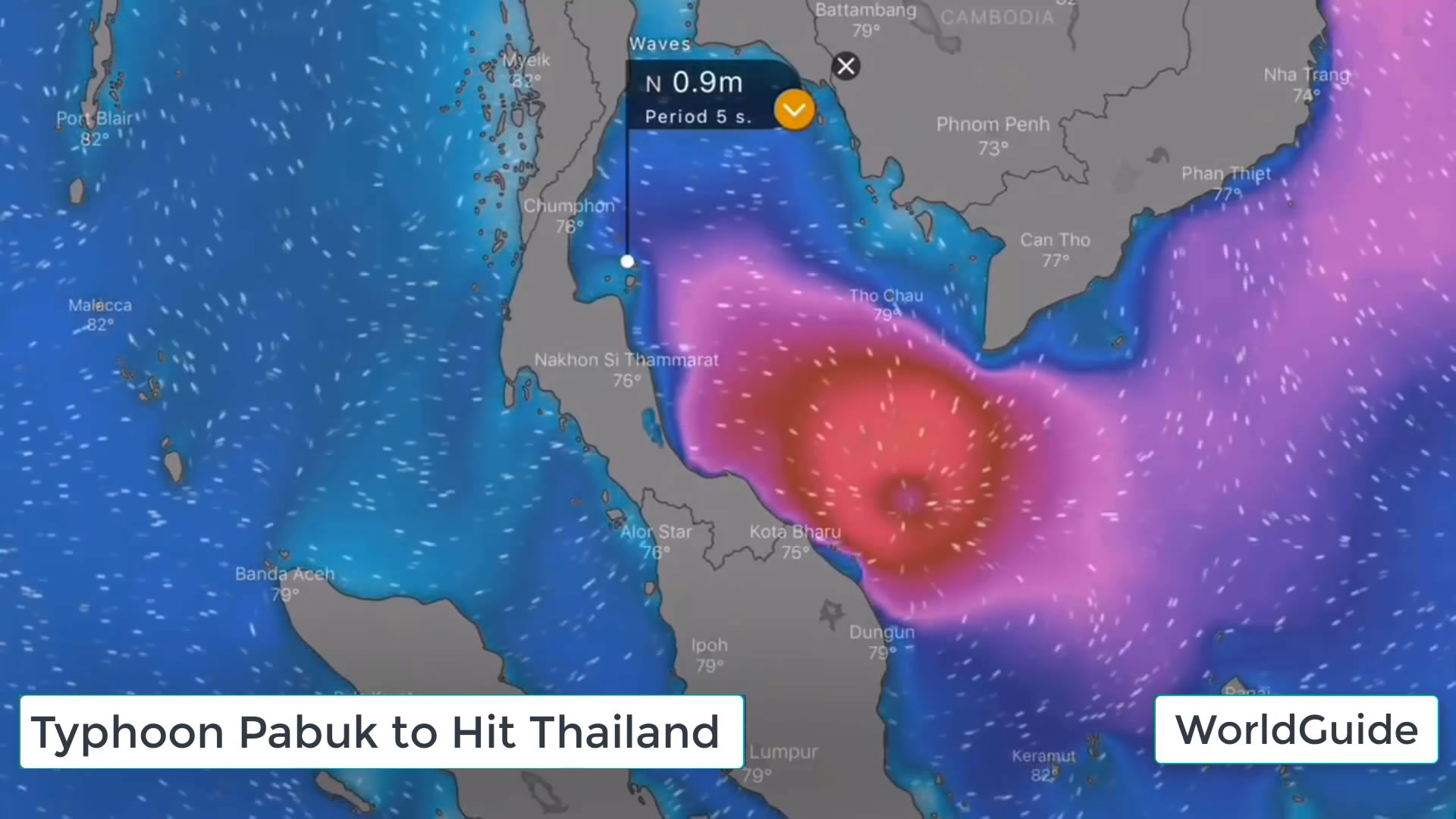 Thailand Tropical Storm