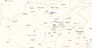 baghlan afghanistan cities map