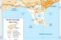 Dhekelia map