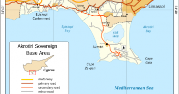 Dhekelia map