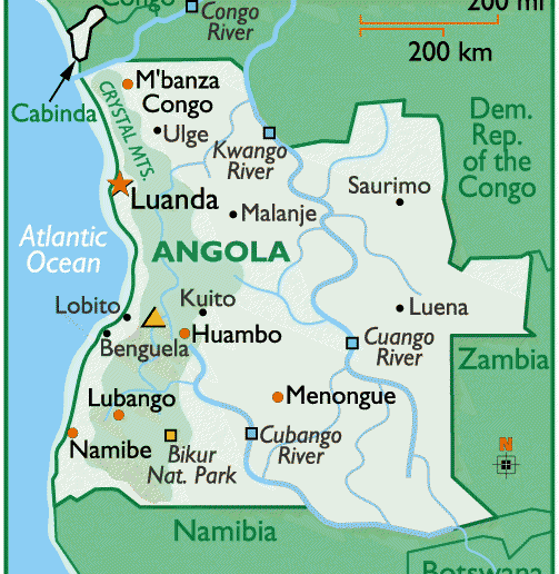 Lobito Map