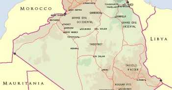 Batna Map batna country map algeria