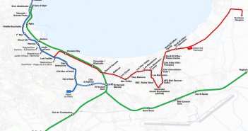 El-Jazair Map el jazair metro map