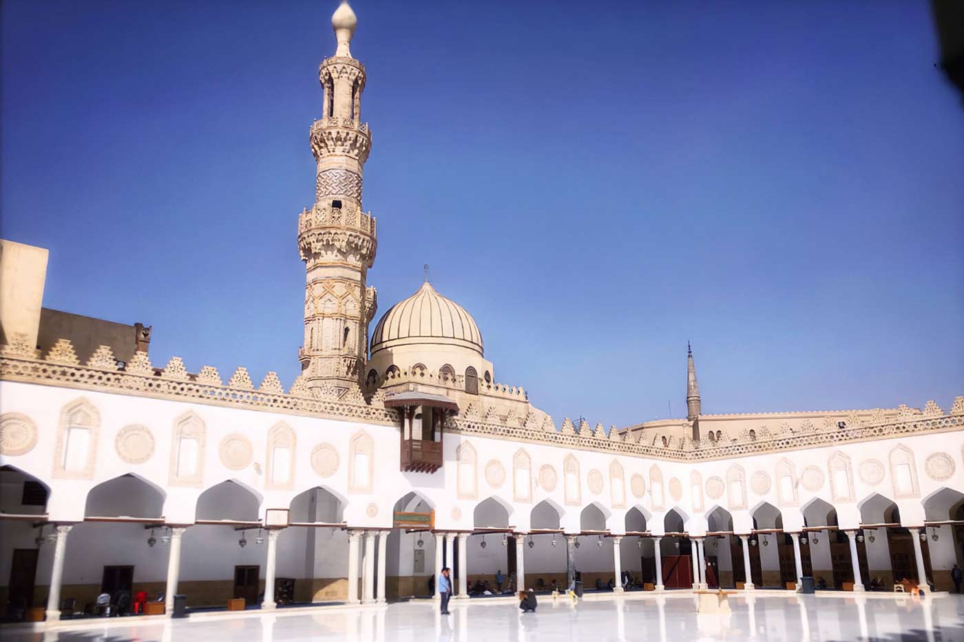 Al Azhar Mosque in Cairo Egypt