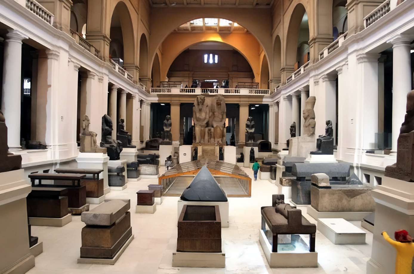 The Museum of Egyptian Antiquities Inside