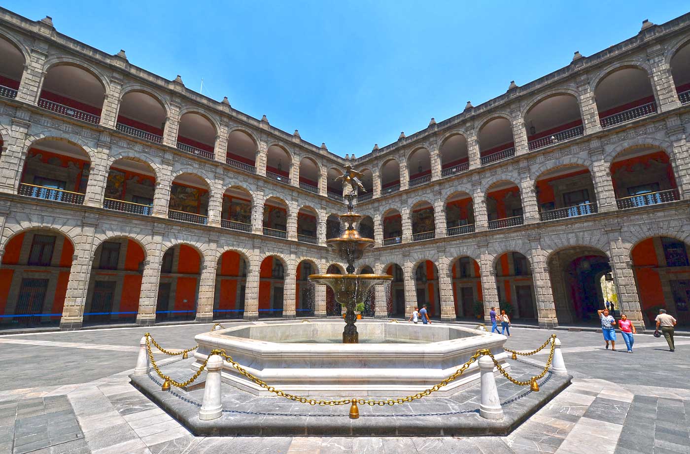 National Palace in Mexico City