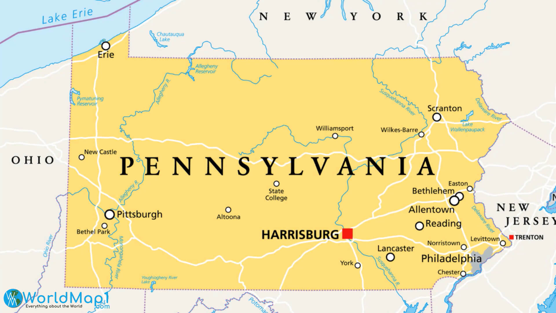 Journey Through Pennsylvania A Guide to Its Wonders and Its Place on
