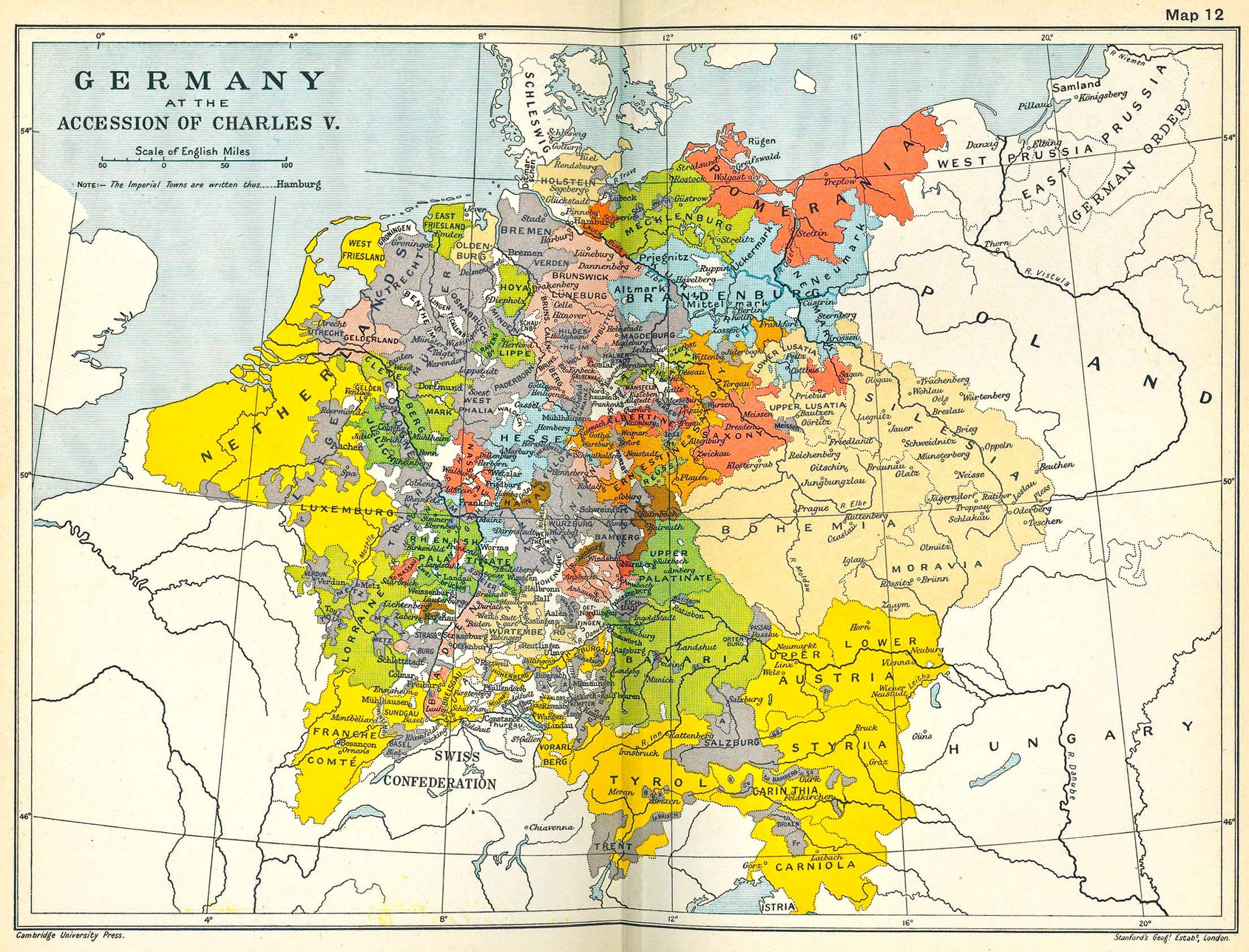 Germany Historical Map