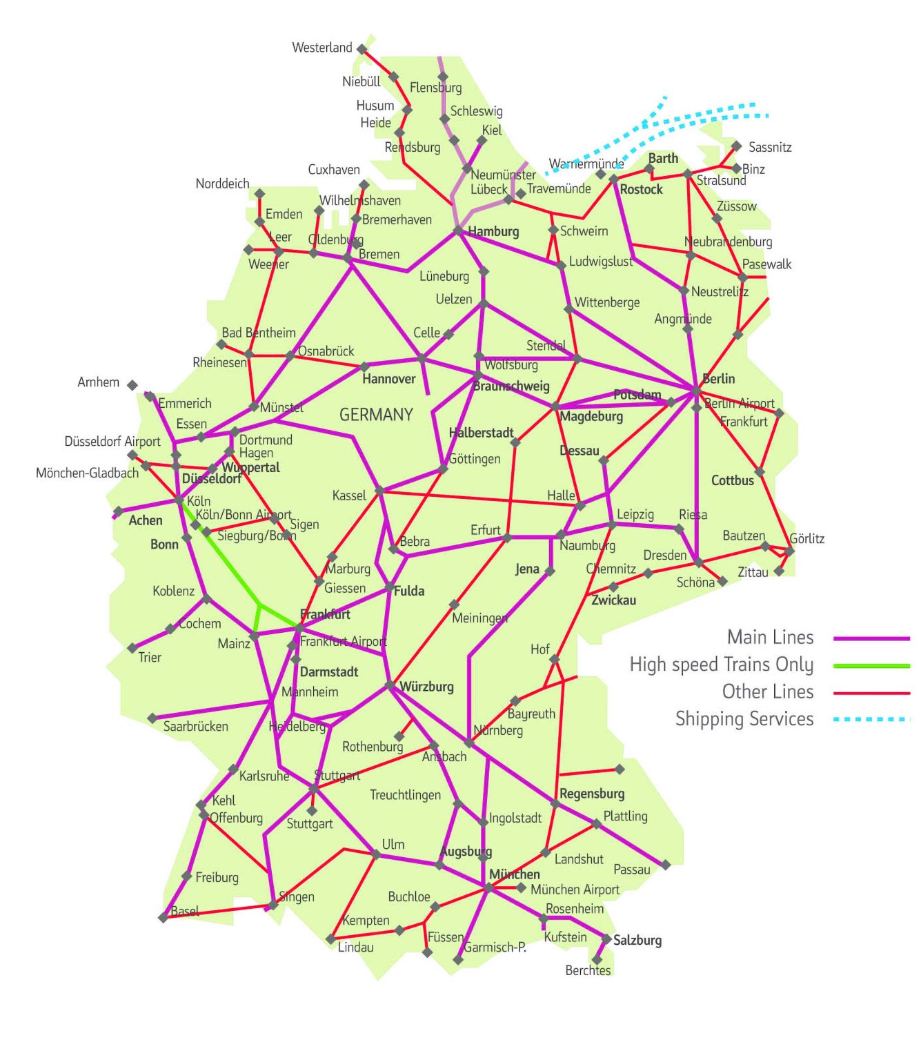 Germany Map Collection A Comprehensive Guide to Understanding