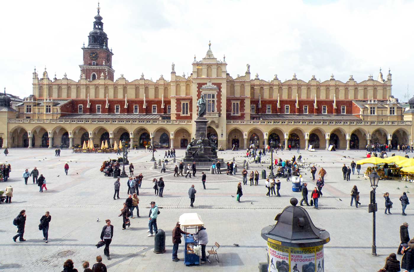 Krakow's Rynek Glowny Central Square