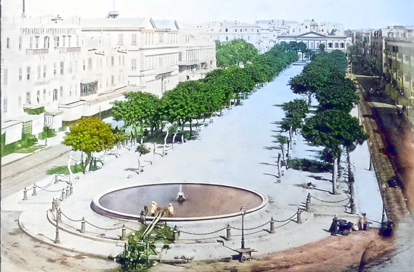 Al Manshia Square in Alexandria