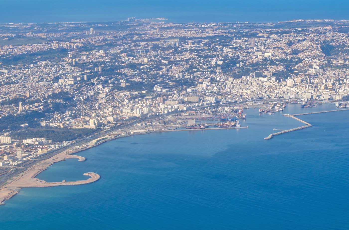 Alger City Aerial View
