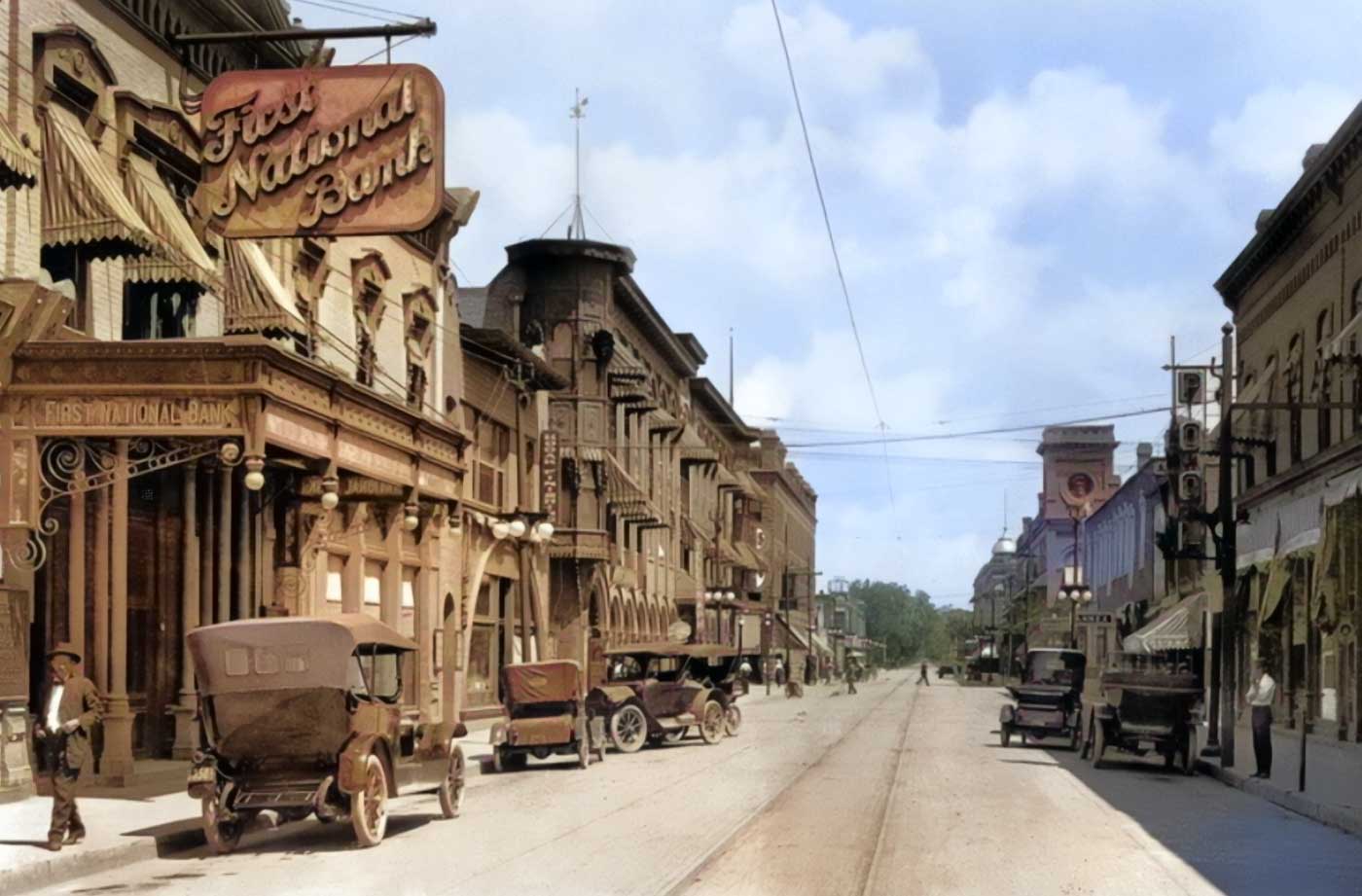 New Mexico Albuquerque Downtown (1900s)
