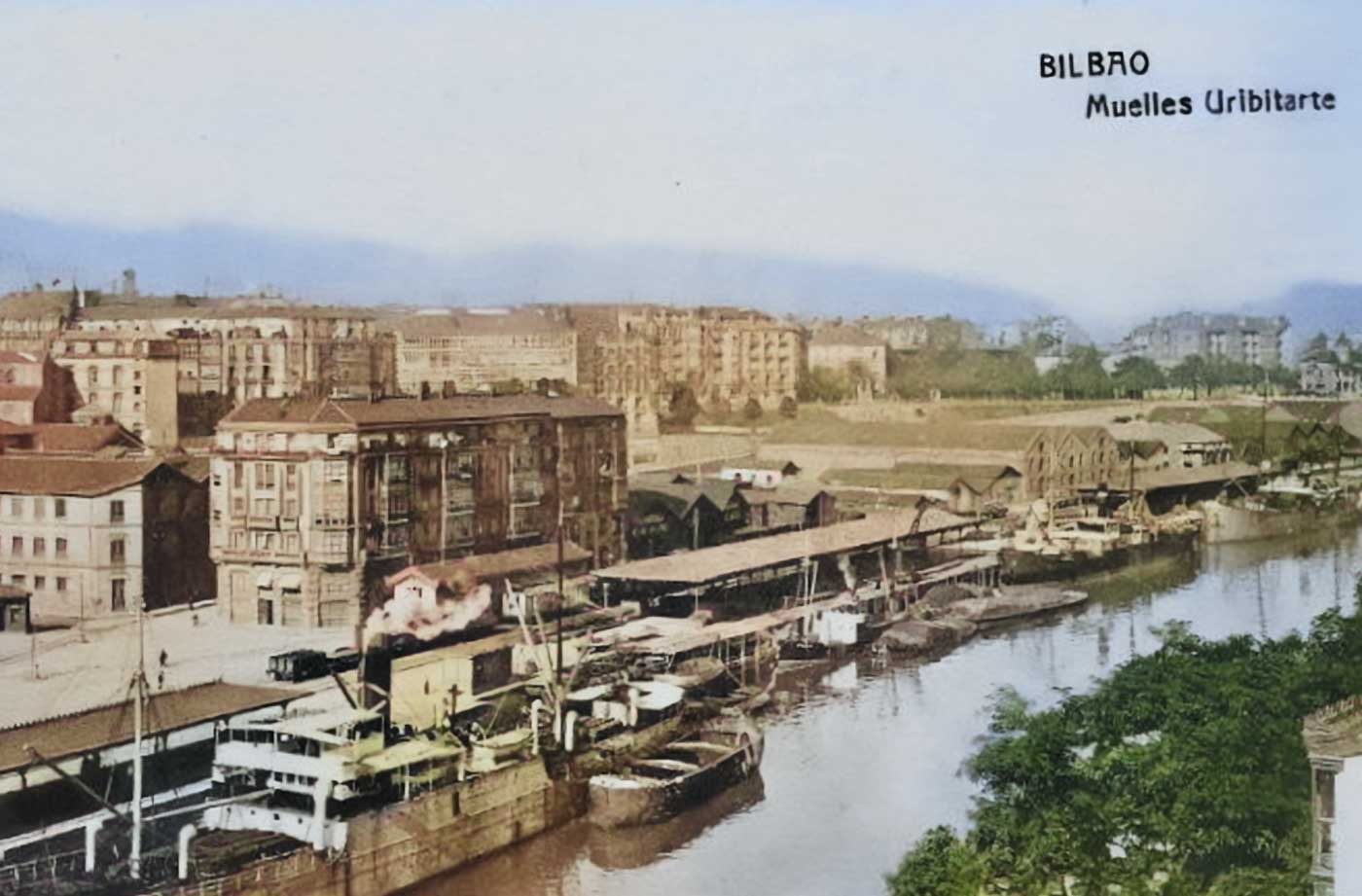 Bilbao City Old City Photo (1900s)