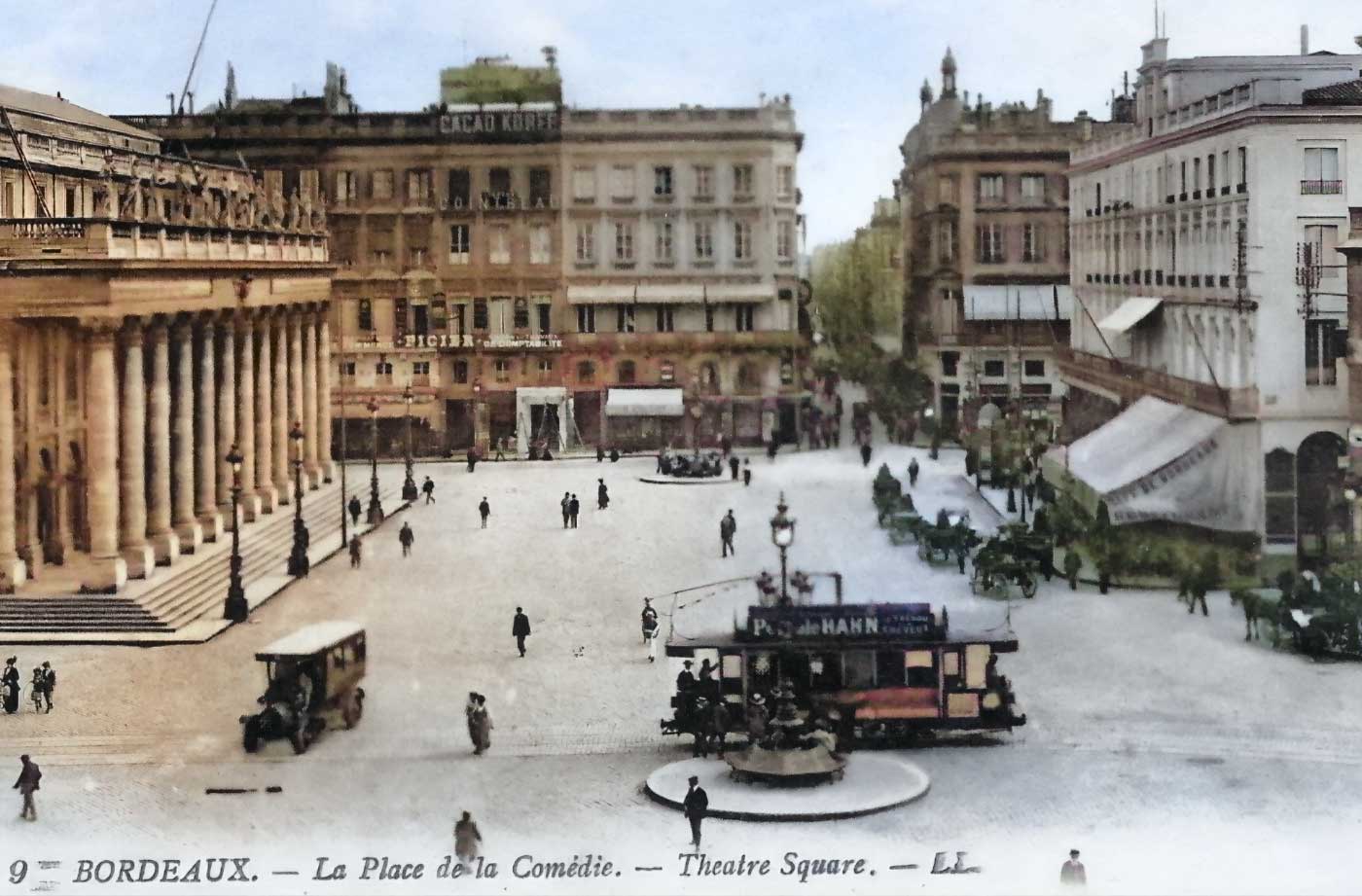 Bordeux City Old Photo (1900s)